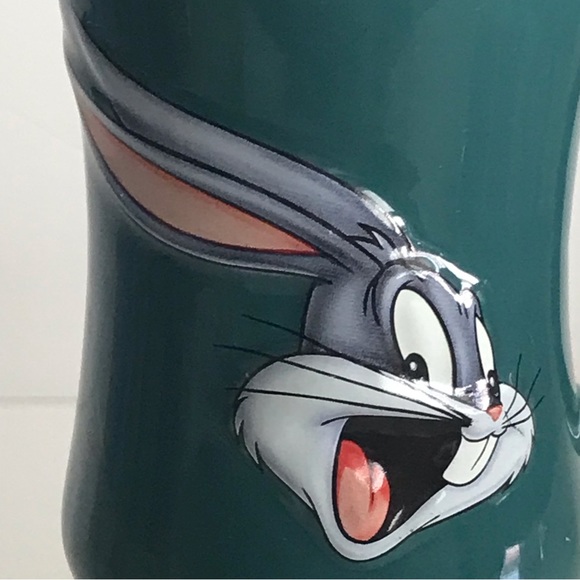 LOONEY TUNES 3D Bugs Bunny Coffee Mug - Warner Bros. 2001 - Picture 5 of 12